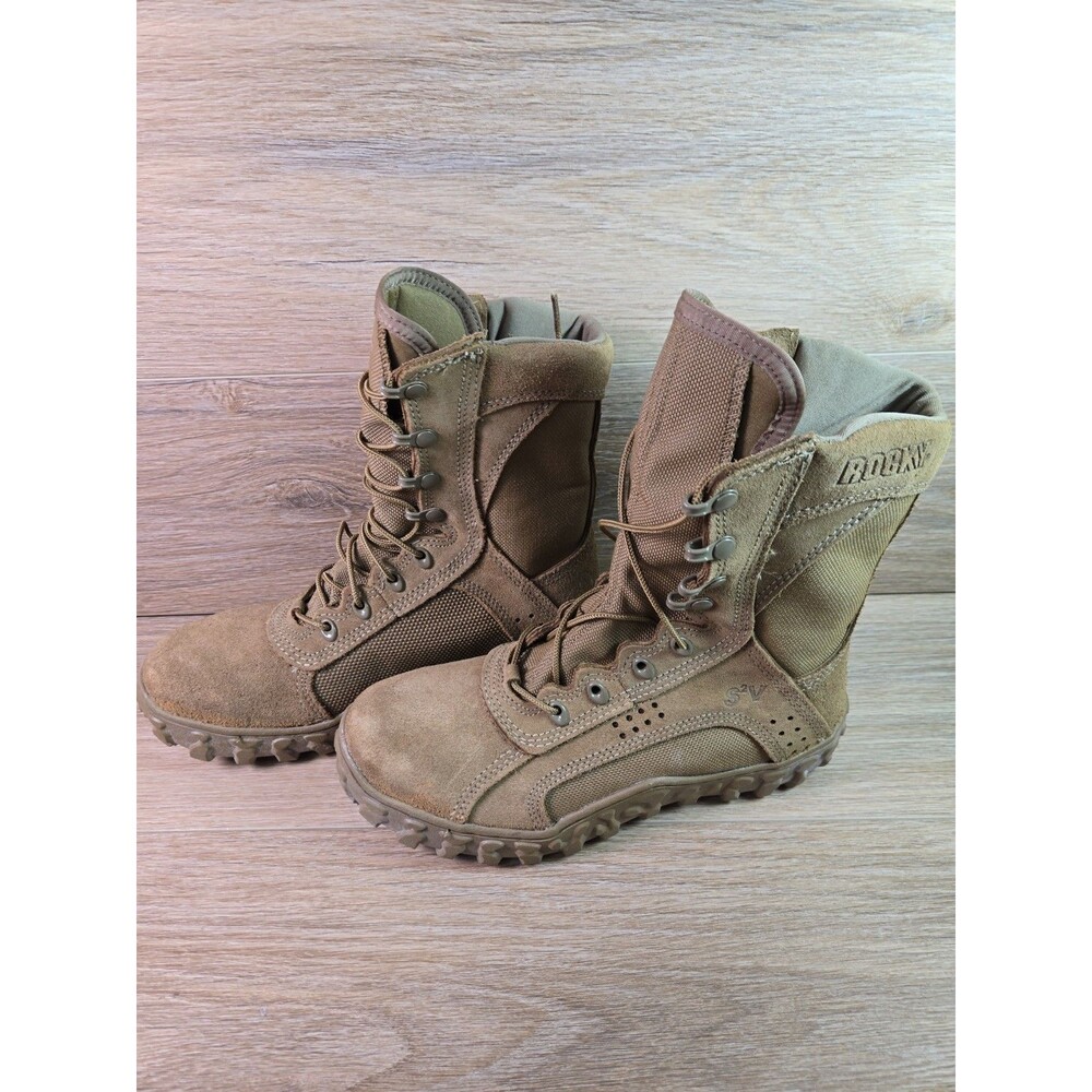 Rocky S2V Steel Toe Boots Coyote Brown Mens Size 7M ~ Excellent